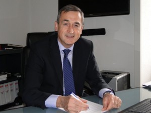 Francis Kleitz, Maire de Guebwiller dans son bureau