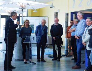 Inauguration de l'exposition Nappe phréatique du Rhin supérieur à Guebwiller