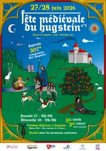 Affiche fête médiévale du Hugstein